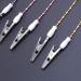 Buy Healifty Napkin Chain with Clips - 6 Flexible Bib Holders (Random Color) for Easy Dining & Dental Use - International Shipping Available - Buy Online on GoSupps.com