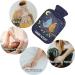 NAANLE Good Night Sleeping Birds Heat Bottle | 1L Transparent Hot Water Bottle for Bed | Hand & Foot Warmer | Pain Relief & Cold Therapy - Buy Online on GoSupps.com