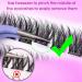 Self Adhesive Cluster Lashes Natural Cluster Eyelashes Extension Kit 8-14mm Wispy Lashes Clusters with Tweezers C Curl Natural Press-on Lashes DIY Eyelashes Extension Kit - Buy Online on GoSupps.com