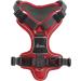 HUNTER DIVO Dog Harness XS | Red/Grey | Adjustable 34-47 cm | International Shipping Available - Buy Online on GoSupps.com