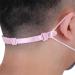 Adjustable Pink Mask Hooks | Non-Slip Ear Cord & Wall Chain Accessories | Rose Unity Size - Buy Online on GoSupps.com