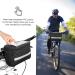 Lixada Bike Basket Bag | Reflective Stripe | Handlebar, Frame, Front Tube, Pannier Bag | Black - 21.5*13.5*16.5CM - Buy Online on GoSupps.com