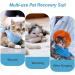 Due Felice Cat Recovery Suit Small Dog Surgical Onesie | E-Collar Alternative | Pink Plaid | Size L - Buy Online on GoSupps.com