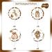 24 Pieces Cowboy Cupcake Toppers Brown Hats Scarf Boots Horseshoes Rompers Cupcake Picks My First Rodeo Western Theme Baby Shower Birthday Party Cake Decoration Supplies - Buy Online on GoSupps.com