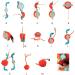 Pom Pom Makers Set - 4 Sizes with Scissors for Easy Pompom Making - Buy Online on GoSupps.com