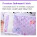 Kids Arm Sling - Adjustable Printed Shoulder Immobilizer for Children | Breathable Fabric Support Brace with Thumb Loop (Small Purple - Buy Online on GoSupps.com