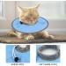 Bekecidi Cat Recovery Collar 2 PCS Cat Neck Shield Adjustable Cat Neck Protector dogs Flat Collar Pet Elizabeth Collar Prevent Kitten and Puppy from Licking Wounds(M) - Buy Online on GoSupps.com