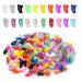 200 Pieces Cat Dog Nail Covers - Colorful Soft Claws Protection | Adhesive Applicators & Instructions - Buy Online on GoSupps.com