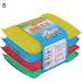4Pcs/Set Flexible Cleaning Sponge Wide Application Printed Portable Multifunctional Pot Cleaner for Home Pot Cleaner - Buy Online on GoSupps.com