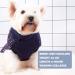 KYEESE Turtleneck Navy Dog Sweater - Warm Knitwear Pullover for Small to Medium Dogs - Buy Online on GoSupps.com