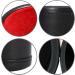 Poker Dice Set with Plush Leather Cup - 16mm Squared Corners, Gift Boxed (Spades Ace) - Black/Red Cup - Buy Online on GoSupps.com