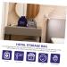 Healeved 8 Pcs Storage Bag Organizer Bags for Travel Makeup Tools Bag Hair Dryer Holder Mini Flocking Cloth - Buy Online on GoSupps.com