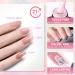 Shining She Jelly Gel Nail Polish Kit - 10 Color UV/LED Soak-Off Gel Set for Salon and Home Nail Art - 8ML - Buy Online on GoSupps.com