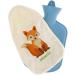 Personalized Hot Water Bottle with Cozy Cover | Custom Names & Designs | Perfect Gift for Kids & Adults (800ml - Fox) - Buy Online on GoSupps.com