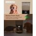 Ciays Automatic Cat Feeder 5.6L - 20 Portion Control, 4 Meals a Day - Pet Food Dispenser for Cats/Dogs - Dual Power & Voice Recorder - Black - Buy Online on GoSupps.com