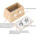 Agate Moxibustion Box - 2 Holes Bamboo Moxa Holder for Pain Relief & Healthcare - Buy Online on GoSupps.com