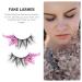 Lurrose Dramatic Glitter False Eyelashes - Mermaid Makeup DIY Decorative Eye Lashes for Stunning Looks - Buy Online on GoSupps.com