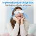 Mivo Eye Massager with Heat - Rechargeable Heated Eye Mask for Headache Relief & Stress Relief | Perfect for Dry Eyes Screen Fatigue & Travel (Grey - Buy Online on GoSupps.com