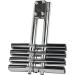 DasMarine Heavy Duty 4 Step Boat Marine Ladder | 316 Stainless Steel | Telescoping Dual Vertical Tubes | Transom Mounting Extension | Sport/Diver (4 Step) - Buy Online on GoSupps.com