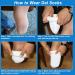 ZJchao Prosthetic Limb Socks Prosthetic Stump Shrinker Below Knee High Elasticity Cotton Silicone Prosthetic Sleeve Breathable Protective Stump Socks for Amputee Prosthetic Stump - Buy Online on GoSupps.com