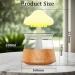 3-in-1 Rain Cloud Humidifier with Essential Oil Diffuser - Wood Color | Remote Control, 7 Colors, White Noise, Timer Off - Ideal for Bedroom - Buy Online on GoSupps.com