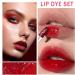 6 Colors Cherry Lip Tint Stain Set - Long Lasting Korean Lip Stain & Cheek Tint - Waterproof Velvet Lip Gloss - Non-Sticky & Transfer-Proof - Buy Online on GoSupps.com