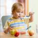 LessMess4Kidz Silicone Baby Fork and Spoon Set (1 Set of Blue) Toddler Utensils BPA Free. Bendable Self Feeding 2 Colors 100% Food Grade Baby Feeding Spoon and Toddler Fork Great for Snacks. - Buy Online on GoSupps.com