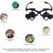 Mlogiroa Head Mounted Magnifier with LED Light | 8 Interchangeable Lens | 2.5X-25X Magnification for Close Work, Electronics, Crafts, Jewelry Repair - Buy Online on GoSupps.com