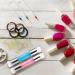 Nail Printing Tool Nail Art Tools Nail Polish Pattern Making Aids Nails Seal Mold Nail Stamp Plate Blue 01  - Buy Online on GoSupps.com