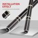 KONLLEN Cue Extension Set - Carbon Fiber Billiards Accessories for Mezz, Predator, Fury Pool Cue - 3 Inch Extension - Buy Online on GoSupps.com