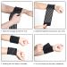 Rbenxia 4-Piece Adjustable Elastic Wrist Compression Bandage Set - Breathable Wrist Brace Wraps for Ligament Support and Joint Pain Relief in Sports (40 cm) - Buy Online on GoSupps.com