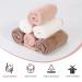 Phogary Microfiber Makeup Towels - Washable Facial Cleaning Cloths (6 Pack 20x20cm Brown) - Gentle Makeup Remover - Buy Online on GoSupps.com