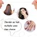 Buy 2400 Strands Hair Lametta - 12 Colors Glitter Hair Extensions for Women & Girls | 120cm Crochet Hair Parts - Buy Online on GoSupps.com