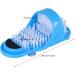 Foot Scrubber Set - 2 Floor Cleaners & 3 Colossal Feet Files for Dead Skin Removal | Shower Foot Care Kit - Buy Online on GoSupps.com