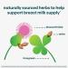 Upspring Milkflow Breastfeeding Supplement Capsules - Fenugreek & Blessed Thistle Lactation Support - 100 Count - Buy Online on GoSupps.com