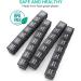 TookMag Large Monthly Pill Organizer - 28 Day Pill Box by Week - Dust-Proof Container - Black - Buy Online on GoSupps.com