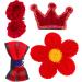 FRCOLOR 4 Sets girls hair clip bow hair clips toddler alligator clips toddler girl hair clip flower hair clips kids hair pin flower claw clips flower hair pin Metal crown Princess Miss - Buy Online on GoSupps.com