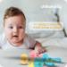 Chillax Teether Toys - Soothing Relief for Baby Teething - Non-BPA Silicone Teethers for Infants 3+ Months - Dishwasher-Safe - Buy Online on GoSupps.com