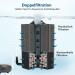 AQQA Quiet Aquarium Sponge Filter - Optimal Biological & Mechanical Filtration for 30-250L Aquariums - Buy Online on GoSupps.com