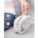 Premium IPX7 Waterproof Facial Cleansing Brush - Rechargeable Silicone Face Scrubber with Heat & Cold Massage for Men & Women | Pink - Buy Online on GoSupps.com