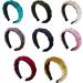 amangul Headbands for Women Braided Headband Fashion Hairband Slip Hair Accessories Stretchy Headpiece Headwear(Navy Blue) - Buy Online on GoSupps.com