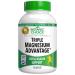Botanic Choice  Triple Magnesium Advantage Magnesium Triple Complex for Nerve and Heart Health Easy to Swallow Magnesium Blend Capsules for Digestive and Muscular Health