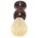 Beard Razor Brush for Barbers - Wooden Handle Neck Dust Brush for Hair Removal & Men's Facial Care - Buy Online on GoSupps.com
