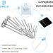 6PCS Solfeggio Tuning Fork Set 128Hz 256Hz 512Hz 2048Hz 4096Hz with Aluminum Gift Box - Silver Healing Sound Therapy & Meditation Tools - Buy Online on GoSupps.com