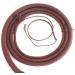 High-Quality Indiana Jones Style 8-12 Feet Long Brown Nylon Bullwhip with 12 Strands - Buy Online on GoSupps.com