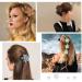 6 PCS Matte Flower Claw Clips for Women - 3 Inch Large Non-Slip Strong Hold Hair Clips for Thin to Thick Curly Hair - Buy Online on GoSupps.com
