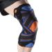 Thuasne Sport Novelastic Strapping Knee Brace - Unstable or Painful Knee - Side Support - Anatomically Shaped Knit - 4/5 Supp