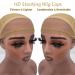 Atimiaza 12Pcs Transparent Brown HD Wig Cap for Lace Front Wigs - Ultra-Thin & Stretchy, Invisible & Breathable Stocking Caps for Women - Buy Online on GoSupps.com