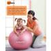GalSports Pregnancy Ball - Birthing Ball for Workout Yoga Stability | Maternity Physio & Recovery Plan | Labor Exercise Ball with Quick Pump - Rose Red - Size L (58-65cm) - Buy Online on GoSupps.com