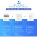 Lite Stop Bleeding Bandage - Calcium Alginate Wound Dressing (2-inch Square Box of 10) | First Aid Hemostatic Gauze for Effective Blood Clotting - Buy Online on GoSupps.com